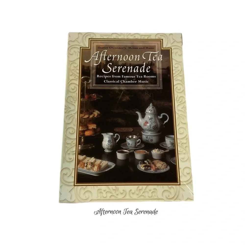 Cookbook /CD Set Afternoon Tea Serenade Sharon O'Connor Recipes /Classical Music - Picture 3 of 15